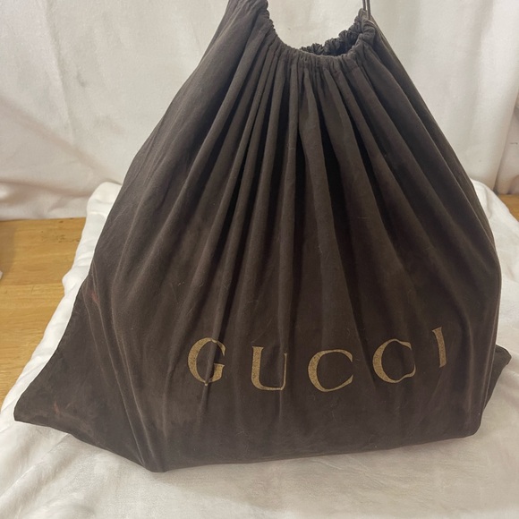 Gucci Boston Beige and Brown Monogram Duffel Bag - Picture 16 of 16